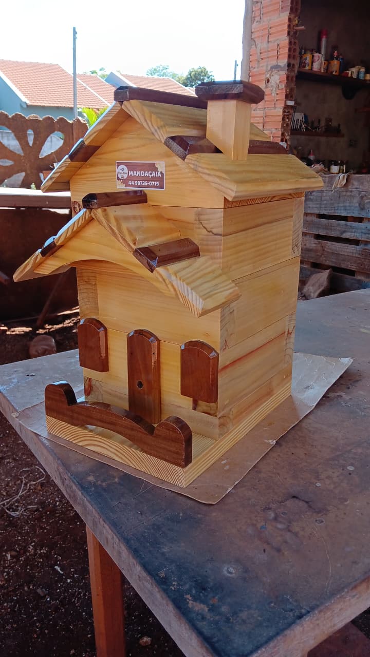 Casinha para Mandaçaia Rozão