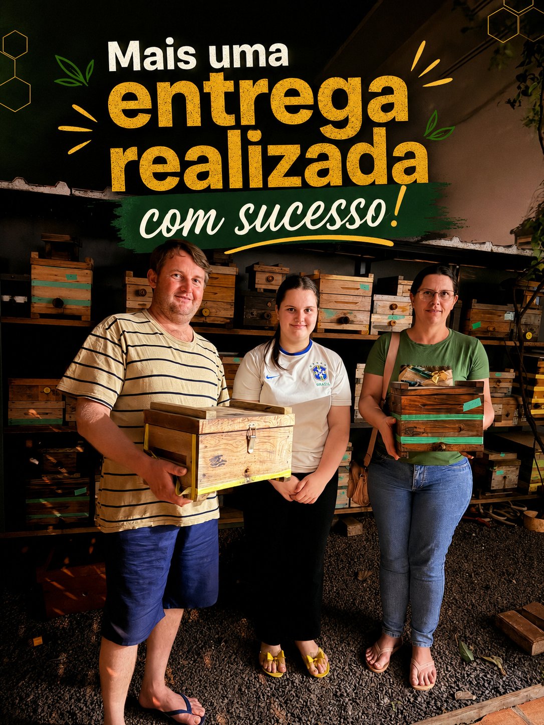 Saiu mais uma entrega para Vila Nova - Toledo PR